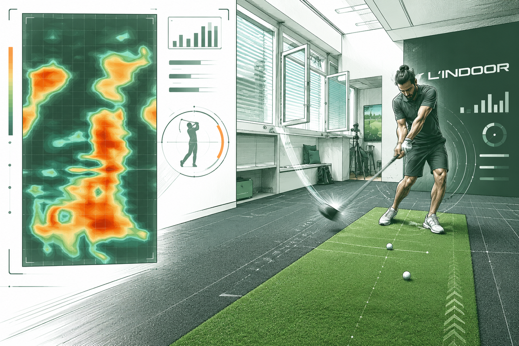 Hot to ncontrol release in golf swing